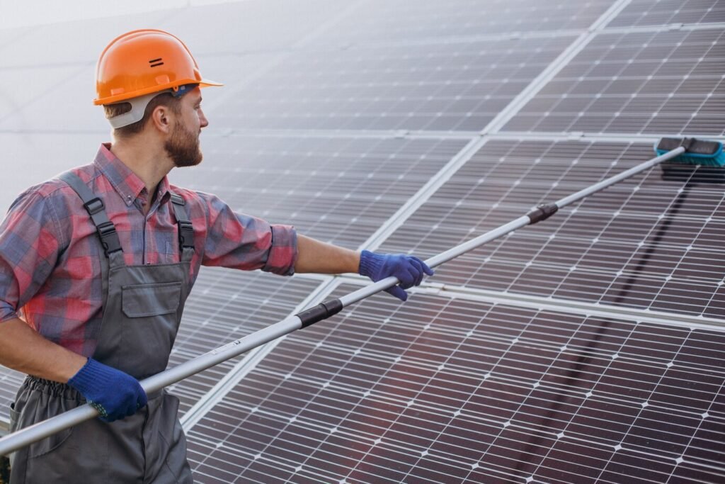 bird proofing solar panels