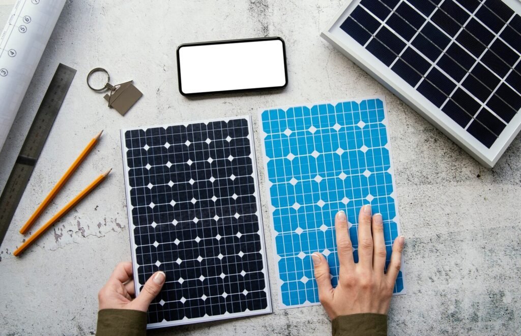 shingled vs monocrystalline panels