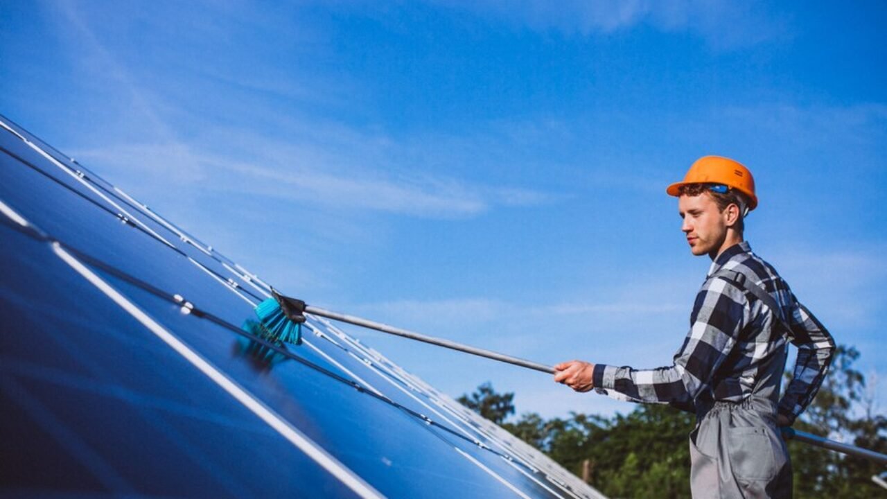 Solar Panel cleaning